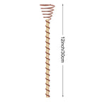 VerdoraFlux Electroculture Plant Antennas | Copper Growth Rods for Garden & Potted Plants | Promoting Plant Growth Without Fertilizer