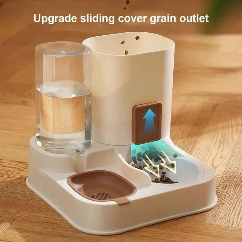 Automatic Food & Water Dispenser for Pets