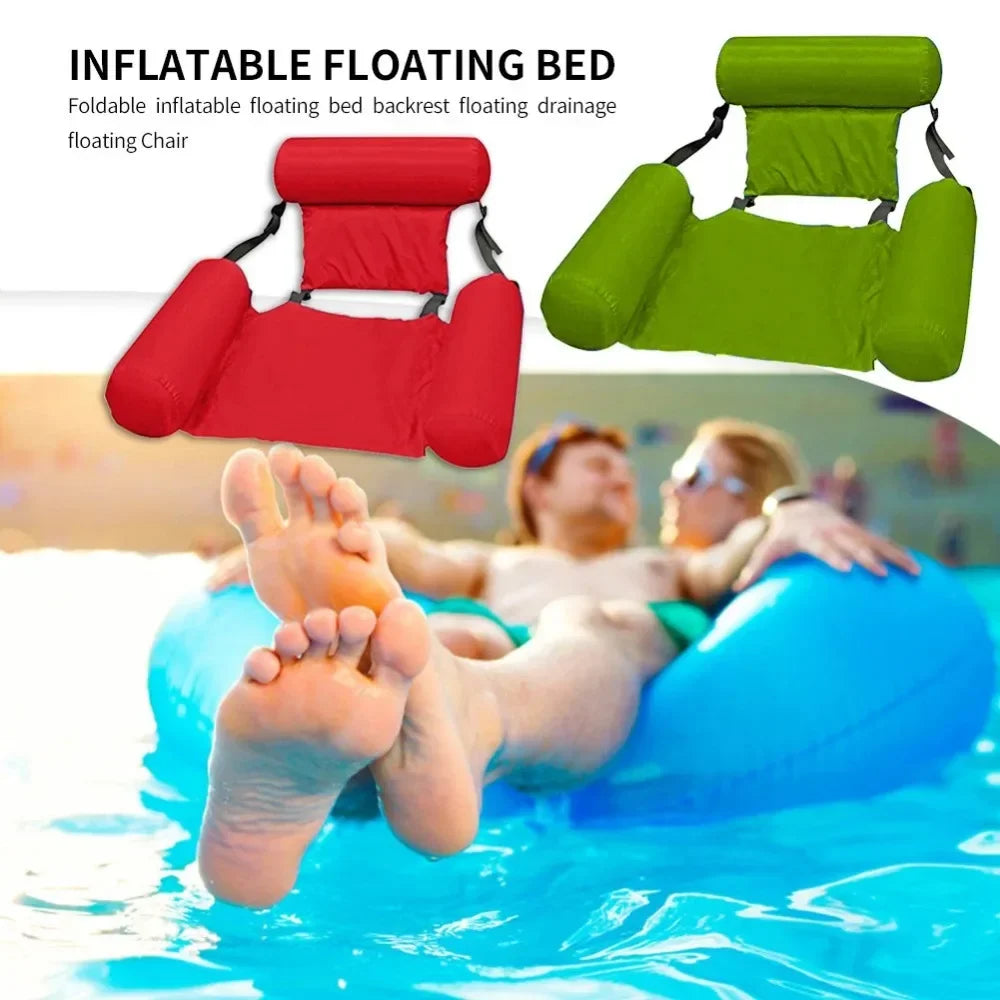 Floatique Water Hanging Chair | Inflatable & Adjustable | For Pool, Beach & Sea | 100×120 cm