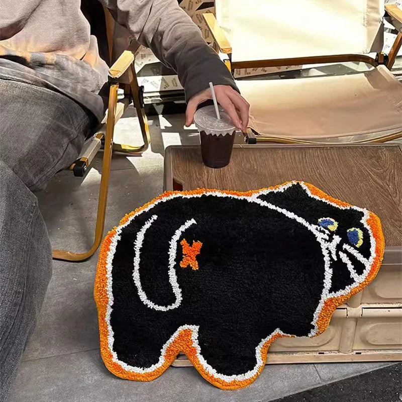 Black Cat Mat