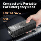 Air Compressor AIRTORO | Rechargeable & Cordless | For Car, Bicycle & Balls | With Power Bank Function