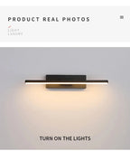AuroLite Adjustable LED Wall Light | 330° Swiveling | Modern Design for Bedroom & Living Room | Aluminum