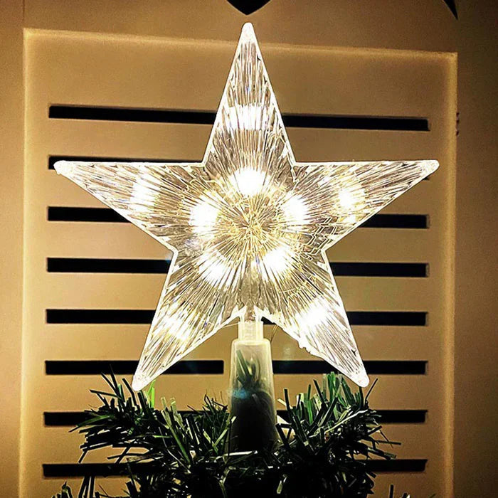 GleamPoint - Glowing star for the top of the Christmas tree