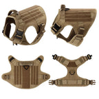 Guardpaw Tactical Dog Harness with Handle - Durable, Adjustable, Leash Set