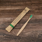 Eco-Friendly Bamboo Toothbrush Set – 10 Pack Soft Bristle Brushes for Adults