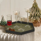 3-Piece Tealight Glass Candle Holder Set
