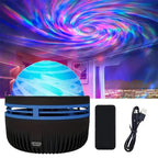 Polariva Northern Light Projector with Music Synchronization and Remote Control for RGB Ambient Lighting