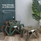 CampFold Folding Stool | Foldable Outdoor Stool | High Load Capacity | Compact & Weatherproof