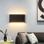 Modern LED Outdoor Wall Light – Waterproof, Rectangular