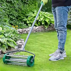 Lawn Aerator Roller for Oxygenation, Ventilation, and Turf Maintenance