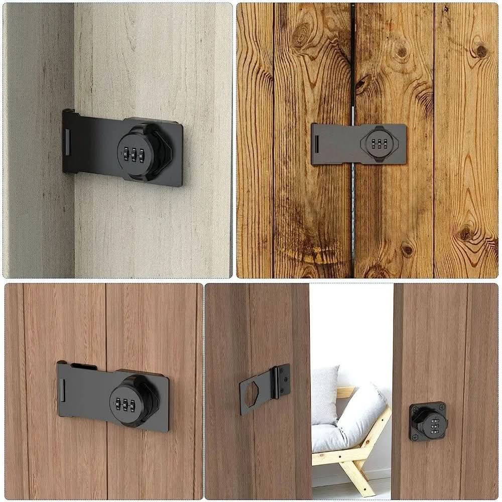 Keyless combination lock made of zinc alloy & iron