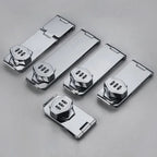 Keyless combination lock made of zinc alloy & iron