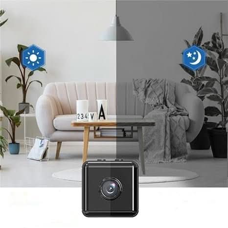 1080P Mini Security Camera with Motion Detection & App Control