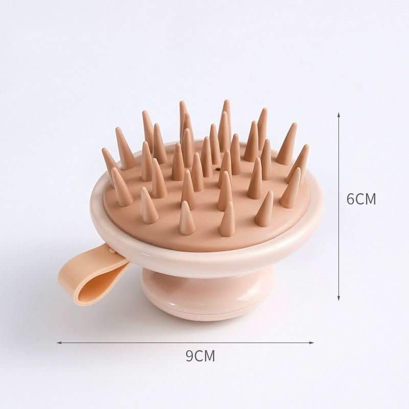 scalp massage brush for hair growth & care