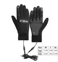 ThermaGlide USB Heated Gloves | Waterproof & Touchscreen Compatible | Winter Hand Warmers for Skiing, Motorcycle & Outdoor