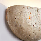Wabi-Sabi Stone Retro Wall Lamp Living Room Hallway Bedroom