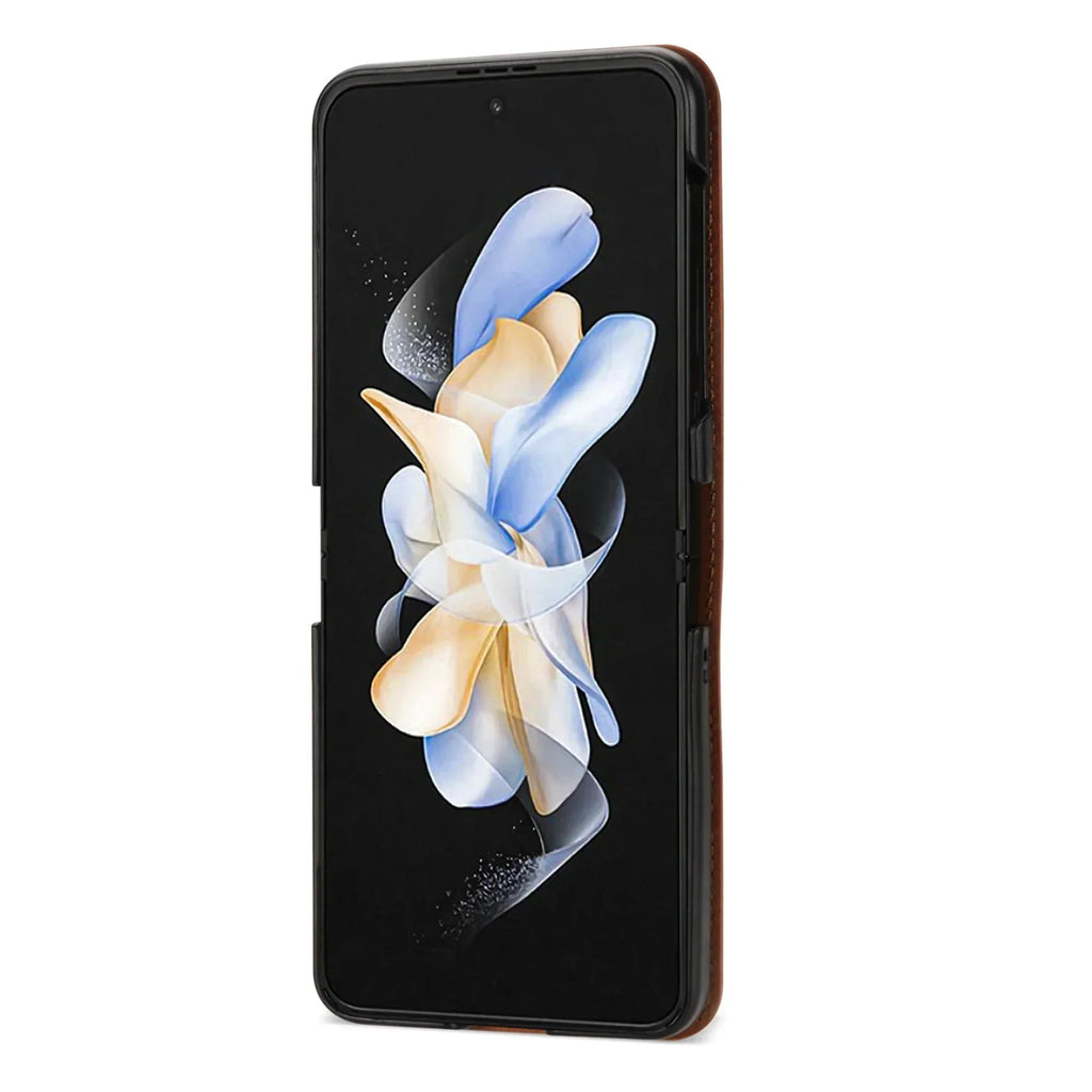 Leather Wallet Case for Samsung Galaxy Z Flip Series