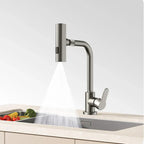 Stylish Waterfall Kitchen Faucet Elegant Functionality