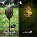 Solar Water Drop Light for Outdoor Environments