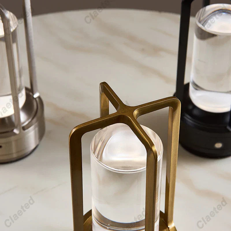 – Portable Wireless LED Lantern with Charging Station