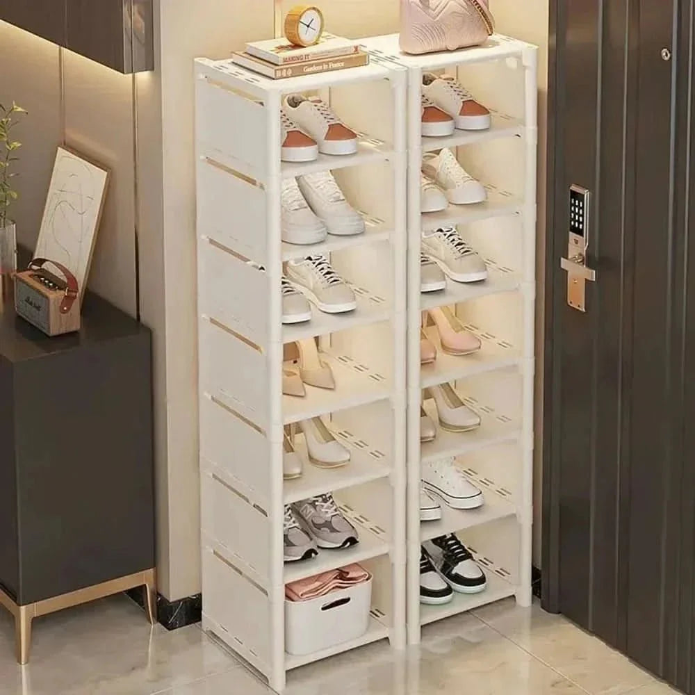 Saving Shoe Rack - Stackable shoe rack for corners and small spaces