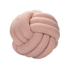 Boucle Rope Knot Ball Cushion