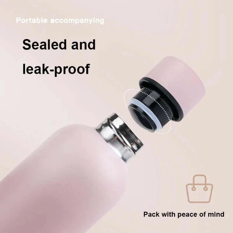 Creative stainless steel water bottle