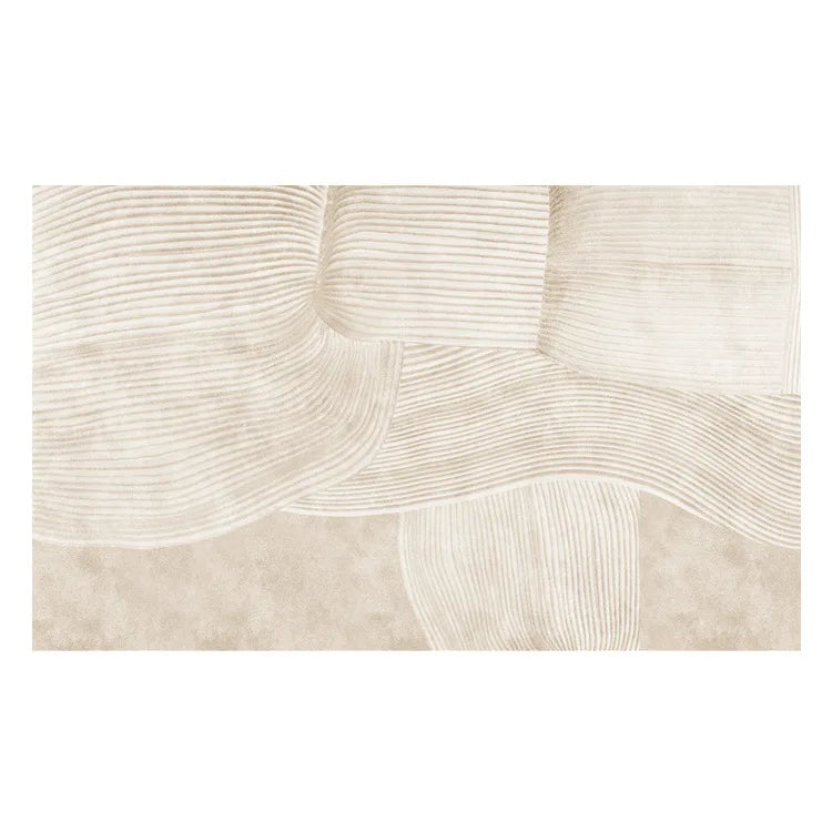 Plush Area Rug with Non-Slip Backing for Bedroom or Living Room