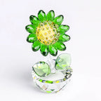 Crystal Glass Sunflower