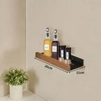 CulinaWood Kitchen Wall Shelf