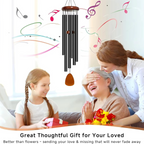Enchanting Aluminum & Wood Garden Wind Chimes