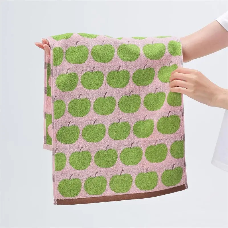 Apples Pattern Cotton Towel
