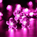 Solar Flower String Lights