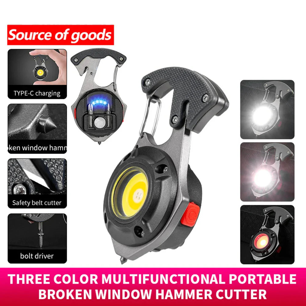 Multifunctional Keychain LED Lamp