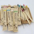 Eco-Friendly Bamboo Toothbrush Set – 10 Pack Soft Bristle Brushes for Adults
