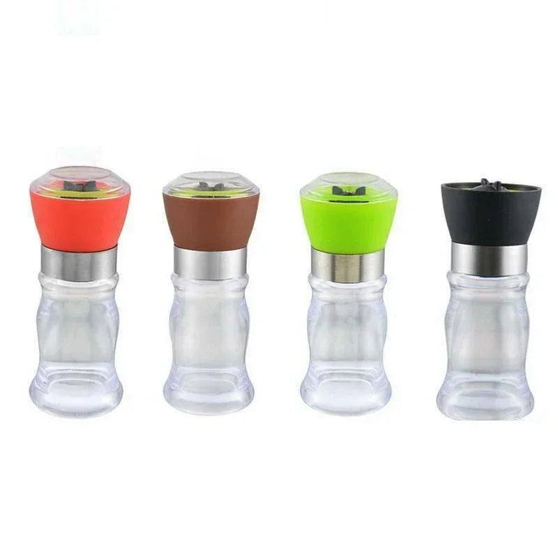 Classic manual grinder with a transparent housing that highlights the flavor