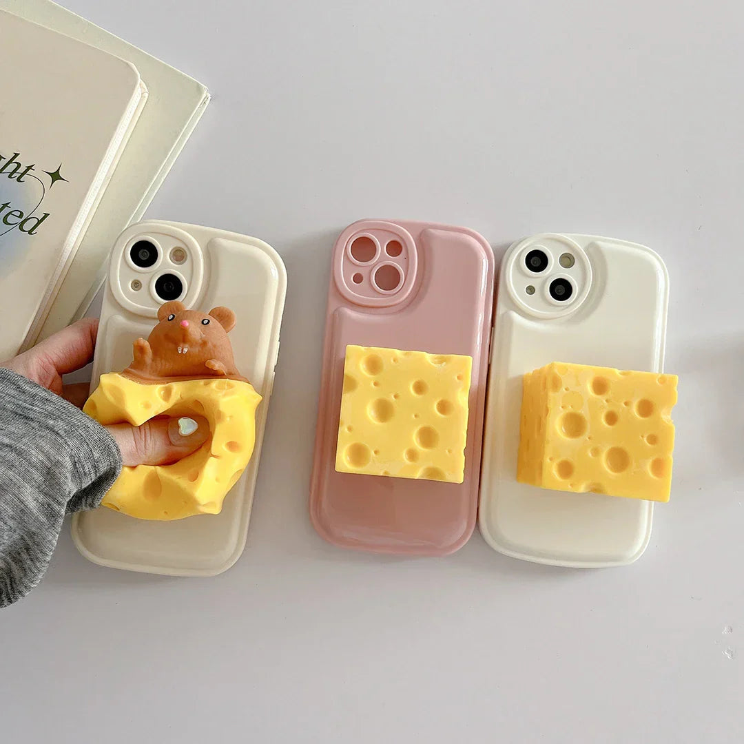 Cheese Lover Mouse iPhone Case