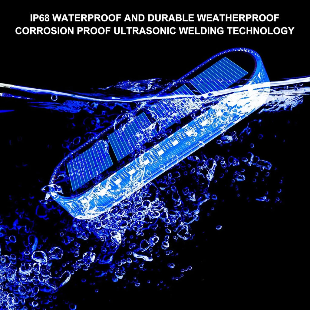 LumaGlow Solar Trap Light | IP68 Waterproof with 30 LEDs in Warm/Cold White/Blue for Terrace and Outdoor