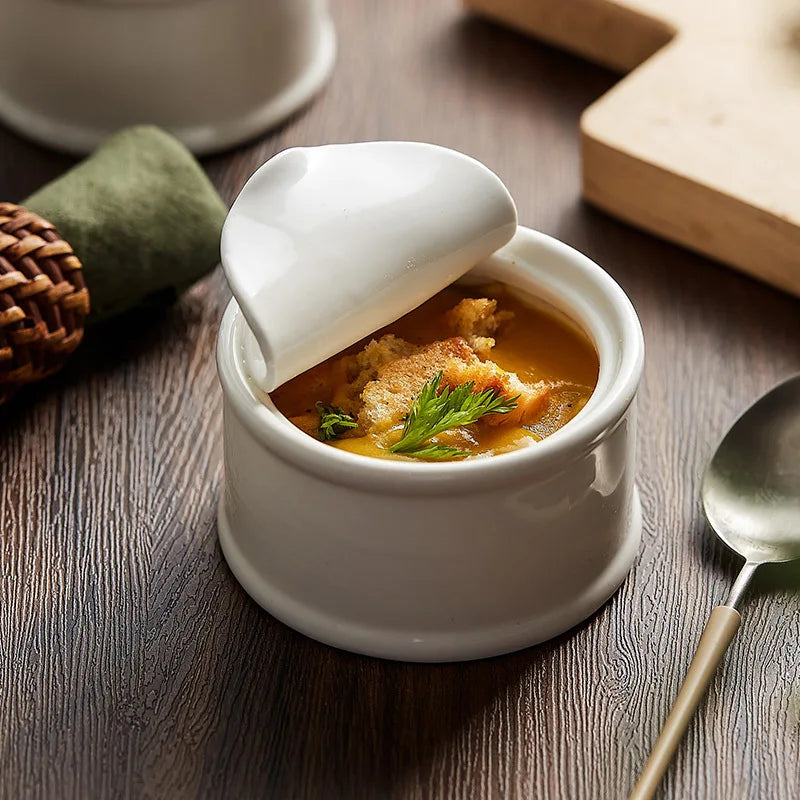 Contemporary French Onion Soup Bowl – Premium Ceramic Soup & Stew Bowl