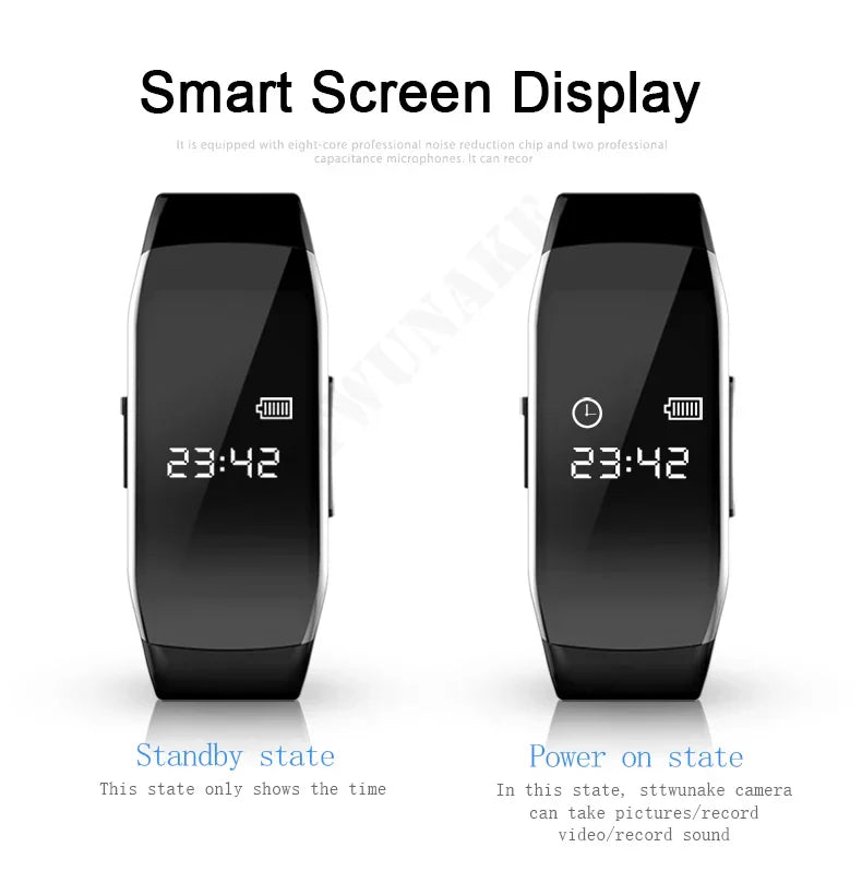 Silent Sight Mini Wireless HD Camera Watch