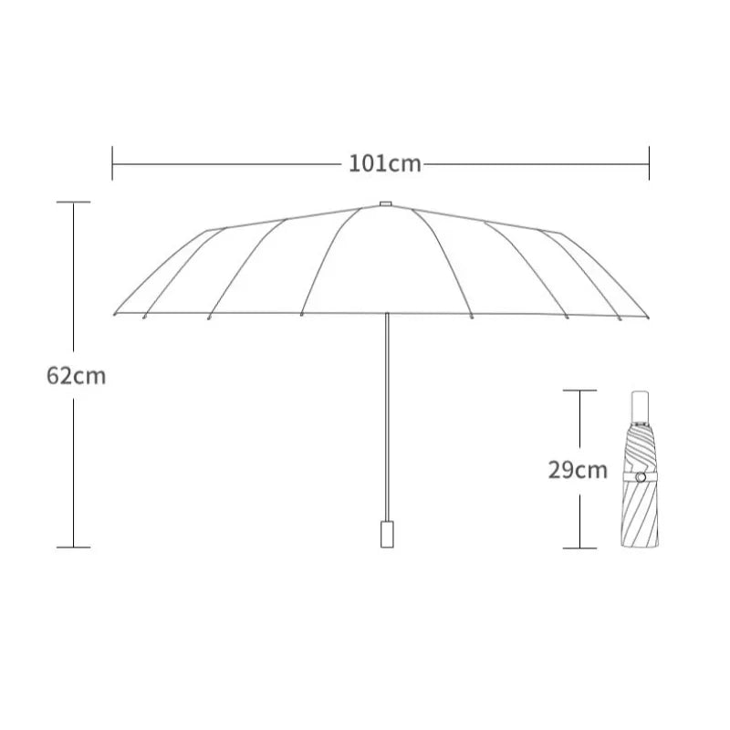 Handmade Bamboo Calligraphy Umbrella