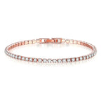 Tennis Bracelet – Shine with Attitude: Elegance in Sterling Silver and Hip-Hop Flair!