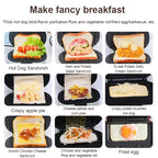 Mini Non-Stick Toast Press Grill Machine