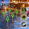 Solavine | Solar Garden Lights Christmas | 5-Piece Set LED Candy Canes | 8 Light Modes | IP65 Waterproof | Decoration for Garden & Path