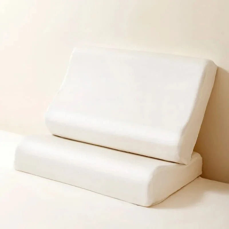 Silk Latex Pillowcase for Healthy Sleep