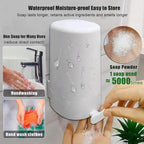 Soap dispenser with rubbing function for hygienic application