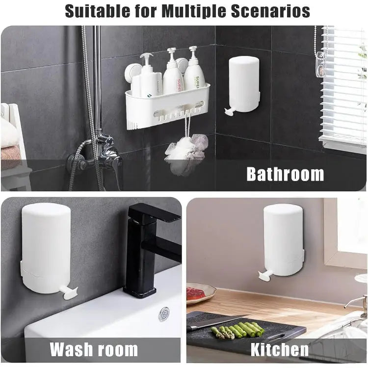 Soap dispenser with rubbing function for hygienic application