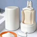Soap dispenser with rubbing function for hygienic application