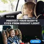 Self-retracting sunshade for the car – With heat shield & quick cooling function