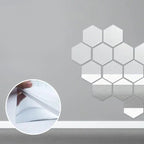 Self-adhesive DIY mirror – Flexible & decorative